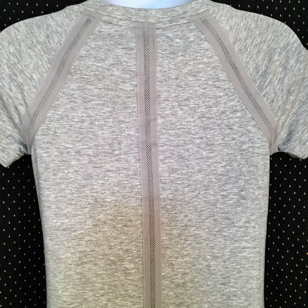 Athleta Crew Neck Pacer Heather Gray Dress Sz XXS - Picture 5 of 8